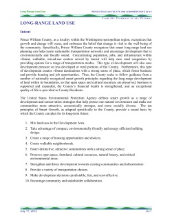 long-range land use - Prince William County Government