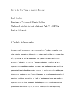 How to Say Something True in Mathematics