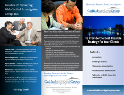 To Provide the Best Possible Strategy for Your Clients