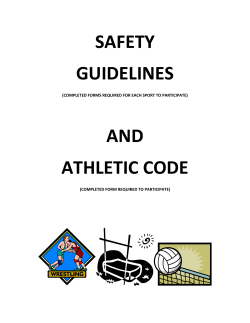 and athletic code
