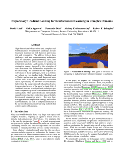 Exploratory Gradient Boosting for Reinforcement Learning in