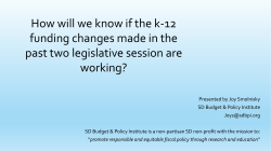 k-12 funding Presentation Pierre 4-26-17