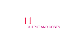 Short-Run Cost