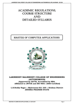 academic regulations