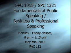 SPC - Faculty Web Sites