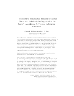 CANADIAN JOURNAL OF EDUCATION 32, 4 (2009): 927‐956