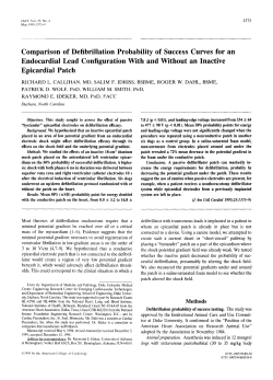 Comparison of defibrillation probability of success curves for