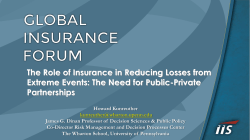 Insurance and Behavioral Economics