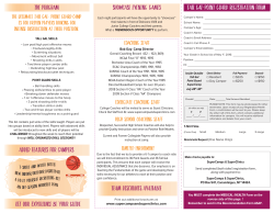 Coaching staff COLLEGIATE COACHING STAFF HIGH SCHOOL