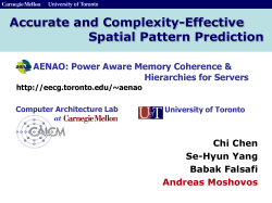 Spatial Pattern Prediction
