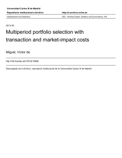 Multiperiod portfolio selection with transaction and market
