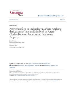 Network Effects in Technology Markets