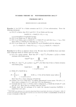 Problem set 2