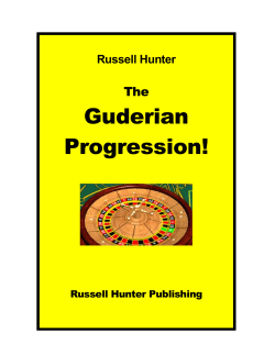 The Guderian Betting System