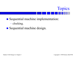 Sequential Machines 3