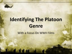 Identifying The Platoon Genre