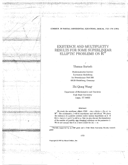 Existence and multiplicity results for some