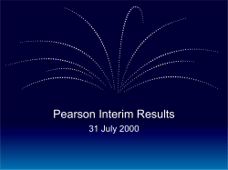 2000 1999 1998 Operating profit