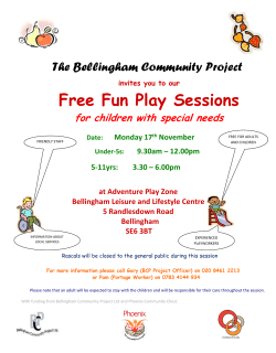 Free Fun Play Sessions