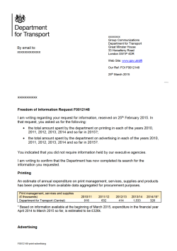 Print and Advertising costs