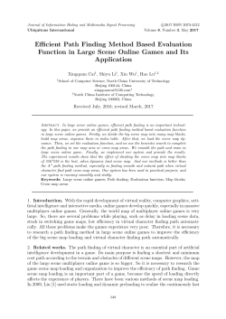 Efficient Path Finding Method Based Evaluation Function in Large