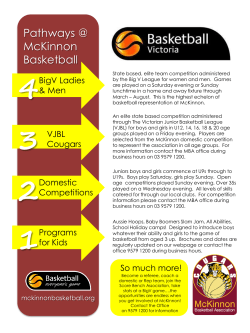 Pathways @ McKinnon Basketball
