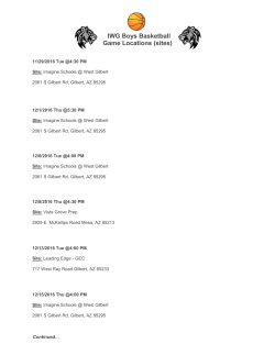 Boys Basketball Game Addresses