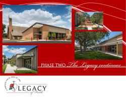 Phase two The Legacy continues&hellip;.