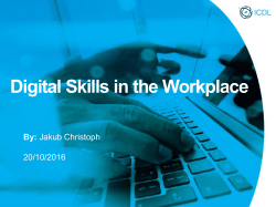 Digital Skills in the Workplace