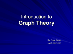 Introduction to Graph Theory