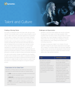Talent and Culture