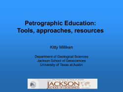 An Interactive Digital Carbonate Petrology Tutorial