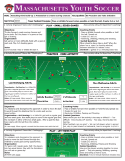 play - let them play play - small sided games practice