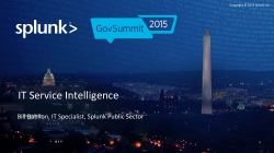 IT Service Intelligence