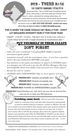 byb - third base put yourself in their cleats