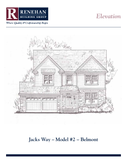 Elevation - Renehan Building Group