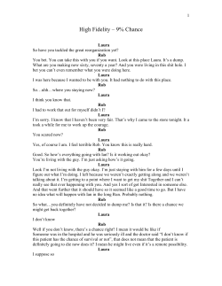 High Fidelity - Ivana Chubbuck Studio