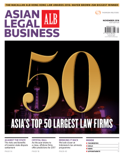 asia`s top 50 largest law firms