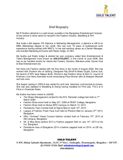 Business Proposition for a Tie up with