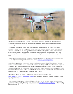 Important Information for Drone Users