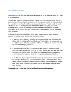 Clear Path to the Basket