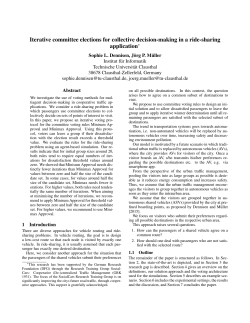 Iterative committee elections for collective decision