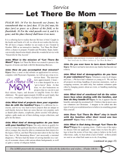 Read Article - Let There Be Mom