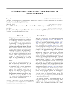 AOSO-LogitBoost: Adaptive One-Vs-One LogitBoost for Multi