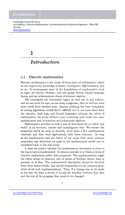 Discrete Mathematics - Beck-Shop