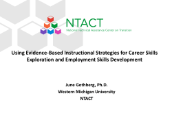 Important Steps to Career Skills Youth Level