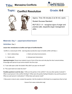 Managing Conflict 6