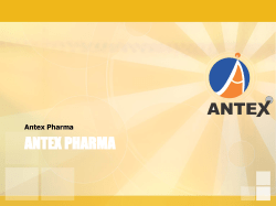 Silly Mime - Antex Pharma