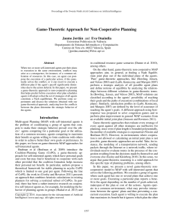 Game-Theoretic Approach for Non