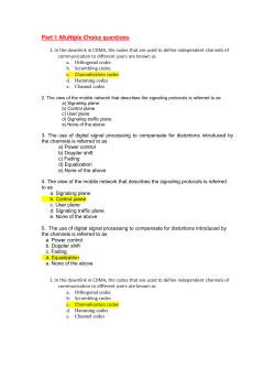 Part II: Short essay/problem questions